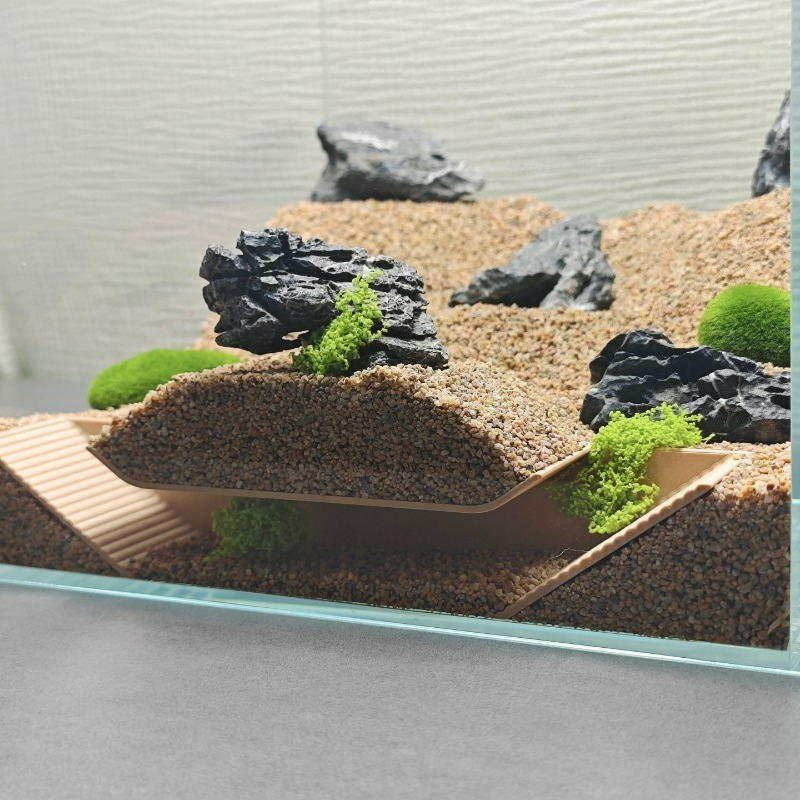 Aquarium Fish Hideout - Abrigo de esconderijos de aquário, túnel