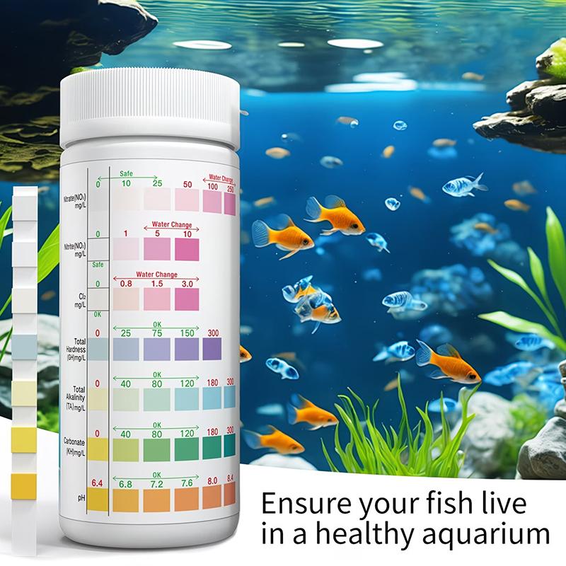 Aquarium Fish Quality - Tiras de Teste de Água para