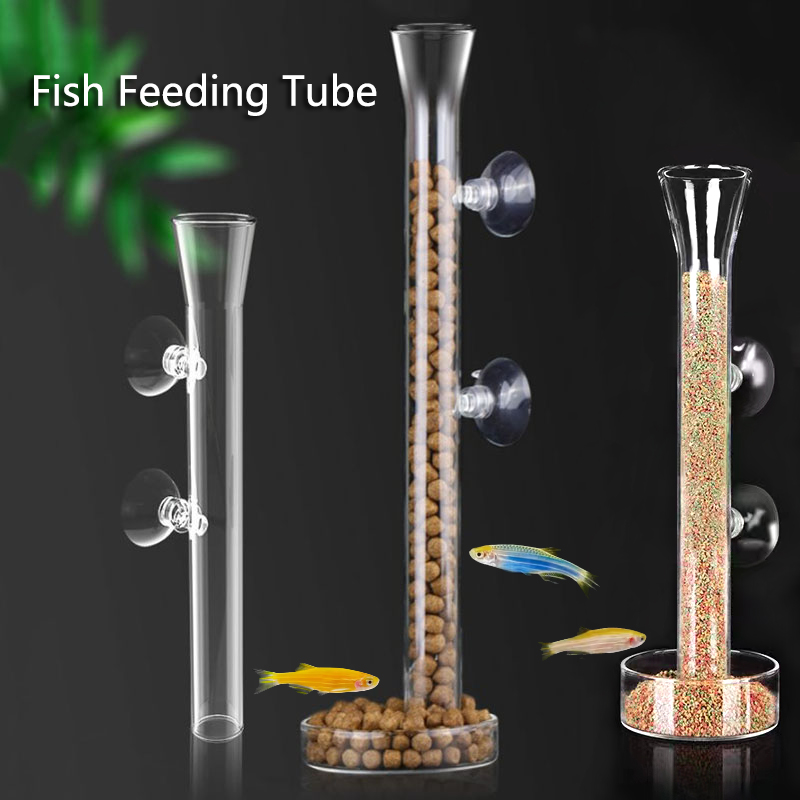 Aquarium Fish Holiday Food - Tubo De Alimentador De Aquário De