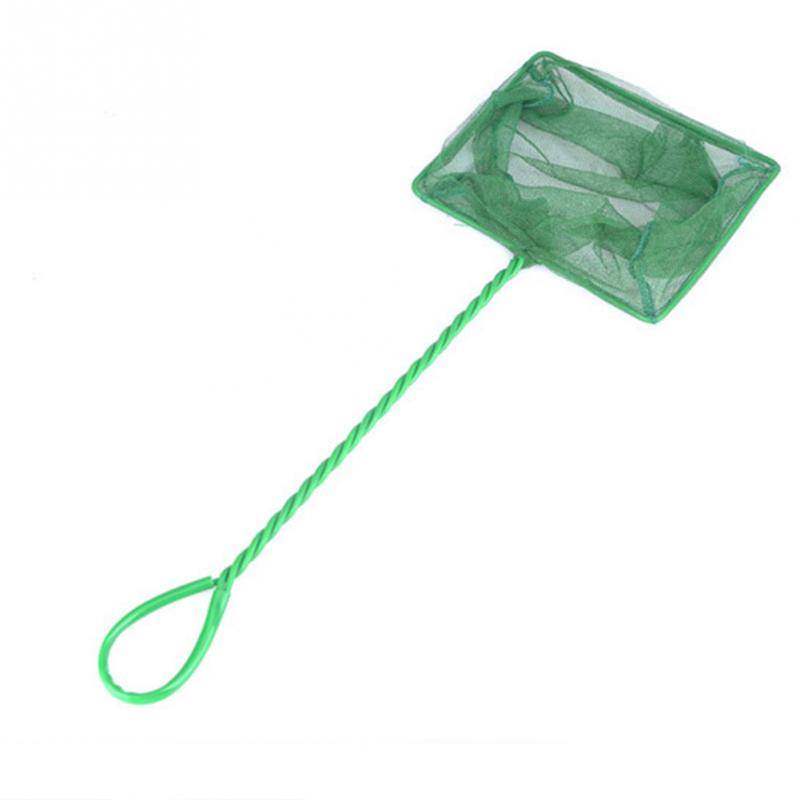 Aquarium Fish Net - Rede de peixes portátil alça longa