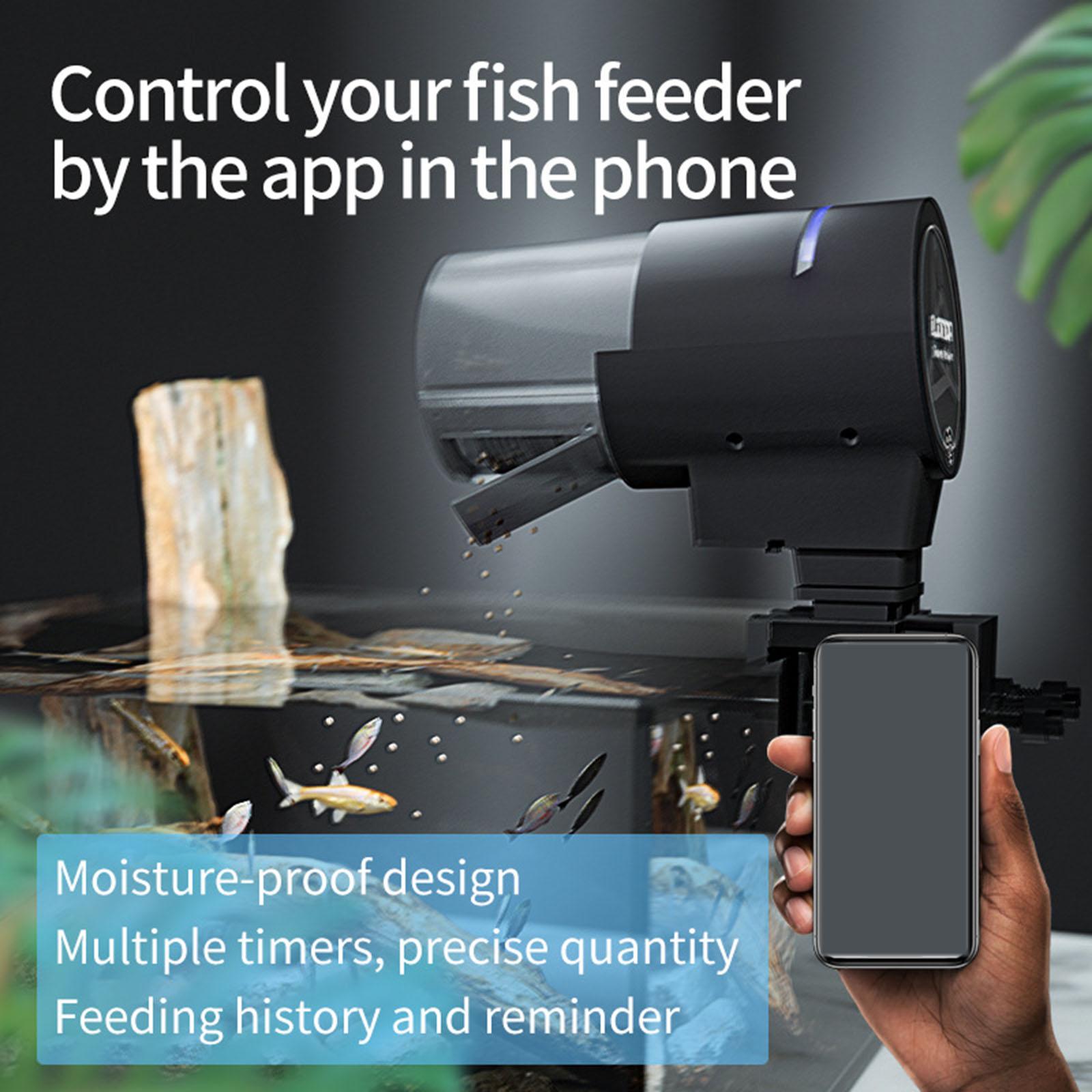 Aquarium Fish Holiday Food - Alimentador Automático de Peixes WiFi de