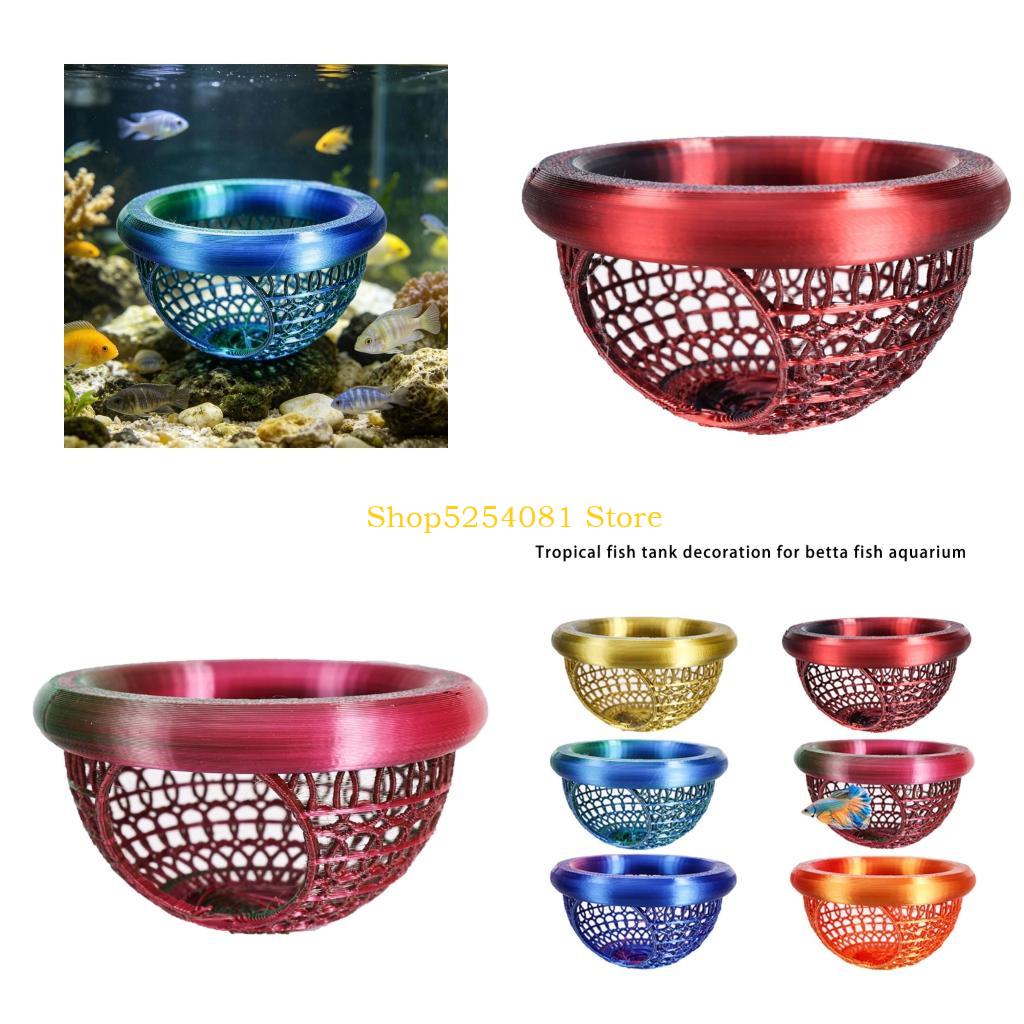 Aquarium Fish Hideout - Axyc betta peixes esconderijos abrigo caverna