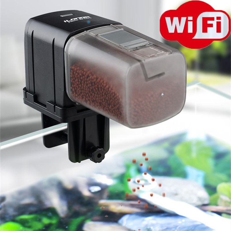 Aquarium Fish Holiday Food - Alimentador de peixes inteligente wi-fi, controle