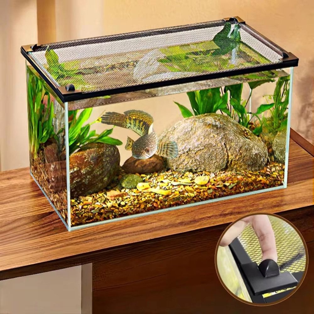 Tampa Magnética Resistente par - Aquarium Fish Net avaliação e preço