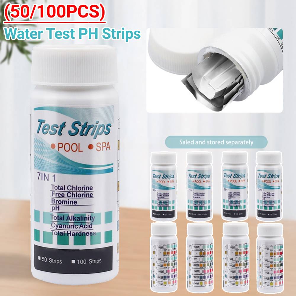 50/100 pçs tiras de teste de á - Aquarium Fish Quality avaliação e preço