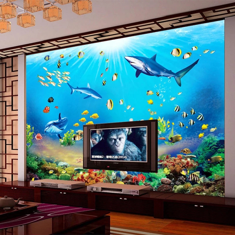 Papel de parede personalizado  - Aquarium Fish Wallpaper Hd avaliação e preço