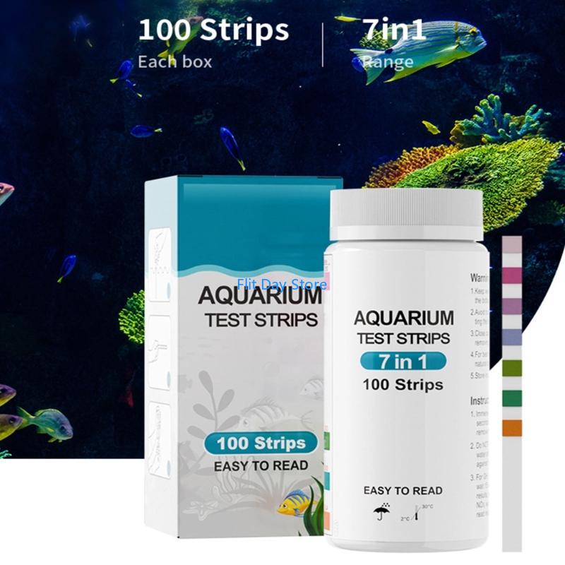 F92C 100 unidades tiras teste  - Aquarium Fish Quality avaliação e preço