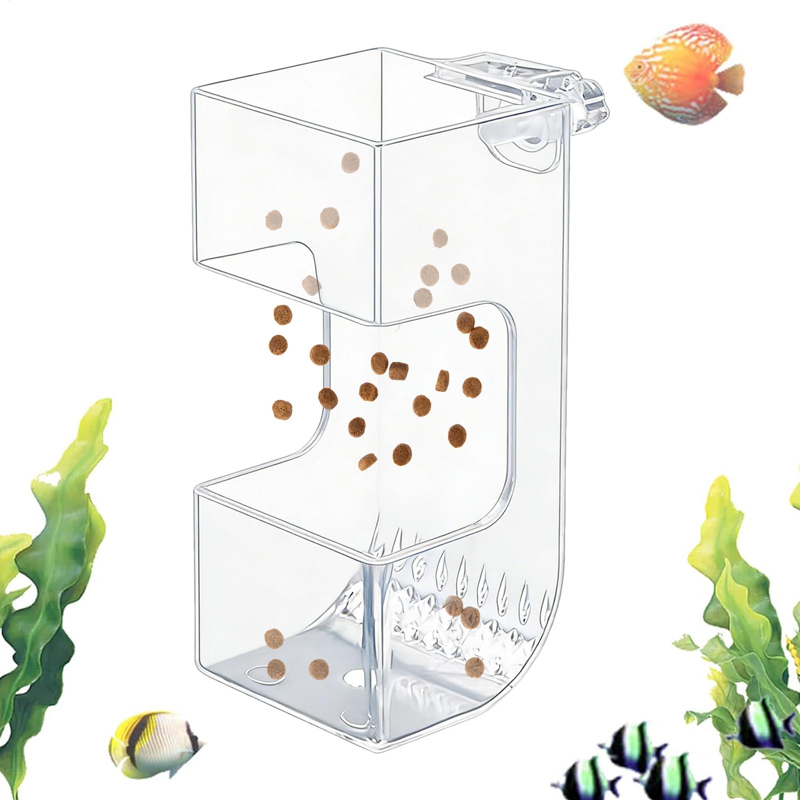 Comedouro Transparente para Pe - Aquarium Fish Holiday Food avaliação e preço