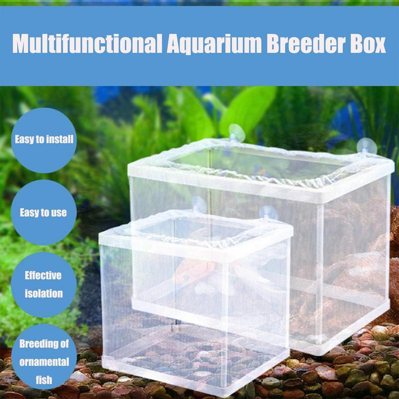 Peixe Criador Caixa Com Sucção - Aquarium Fish Net avaliação e preço