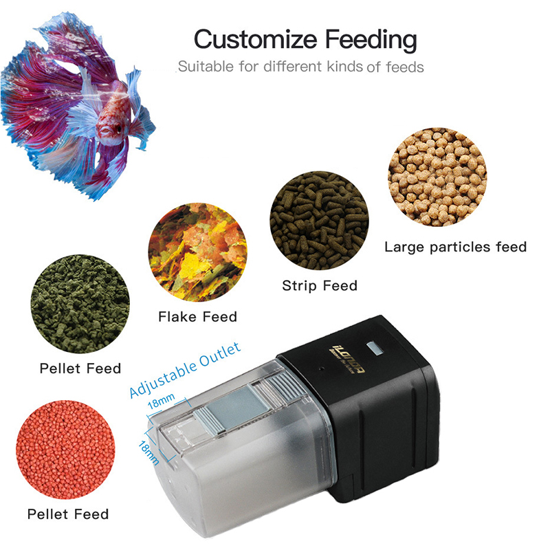 Alimentador de peixes intelige - Aquarium Fish Holiday Food avaliação e preço